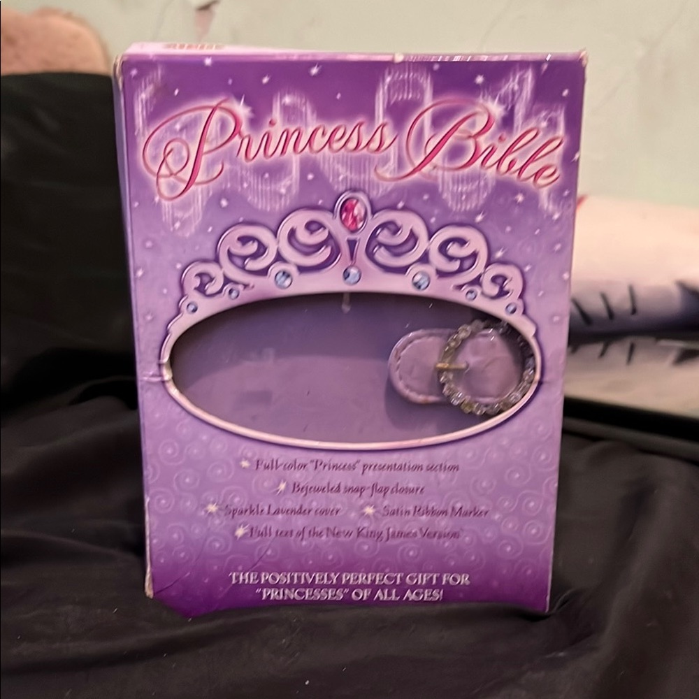 Princess Bible with Lavender Cover